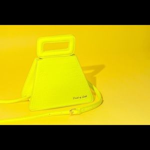 A Dash Of Salt Signature Mini Tote Highlighter Yellow